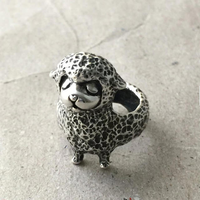 アルパカのシルバーリング M ZOO art